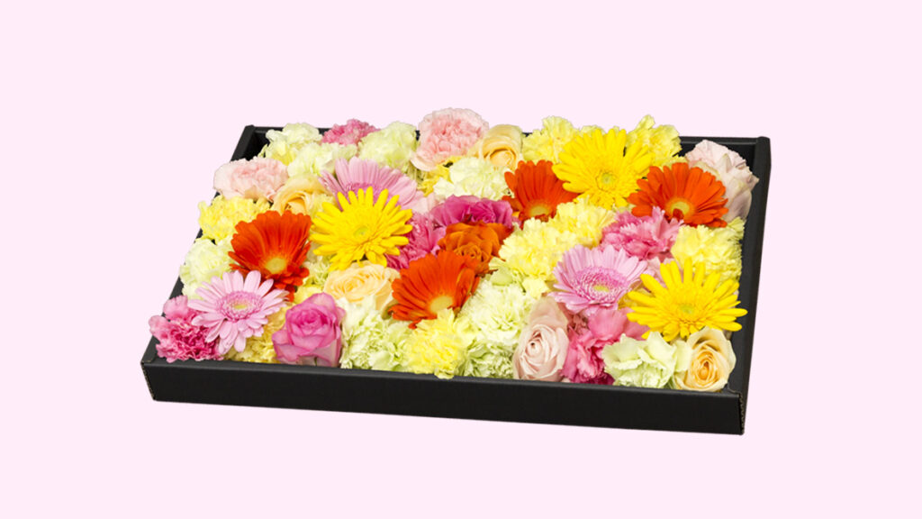 お別れ花50輪、ともいき社